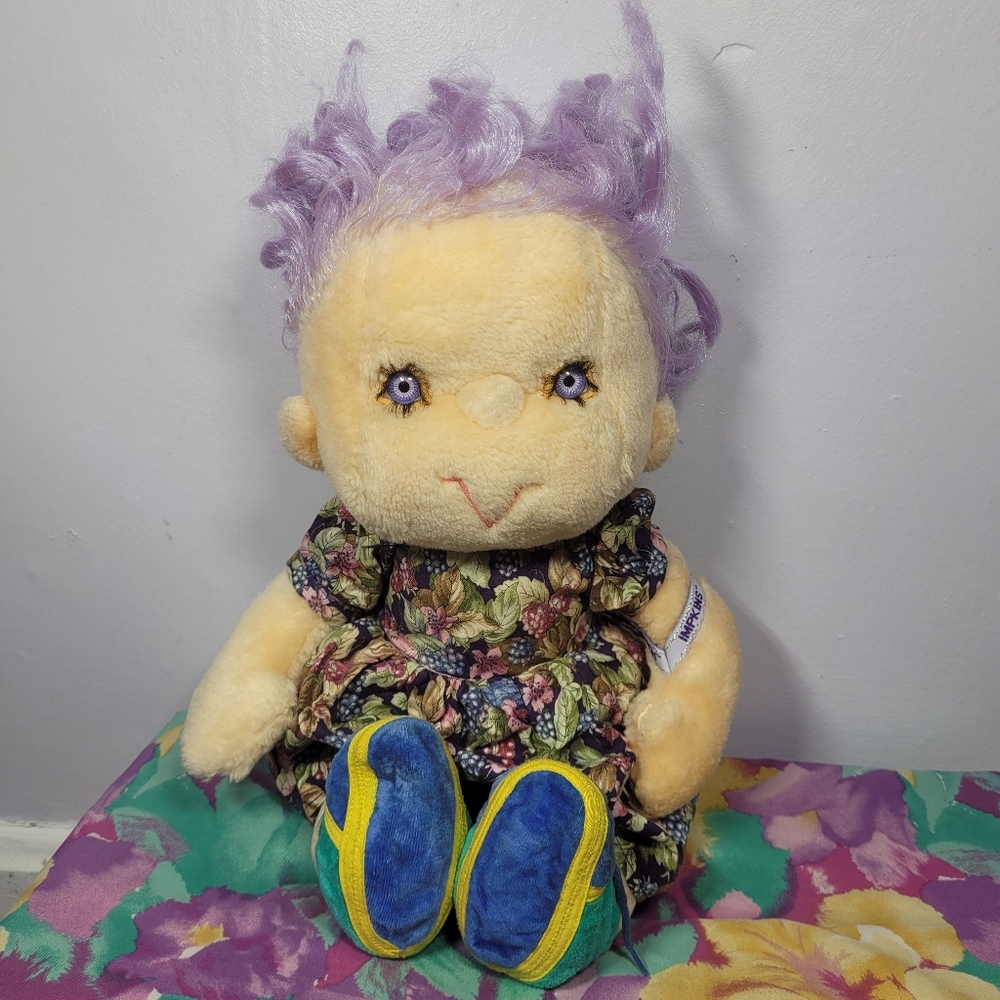 Vintage 1985 Kenner Hugga Bunch Impkins Plush Doll